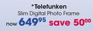 Telefunken Slim Digital Photo Frame-Each