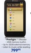 Prestigio 7" EReader-Each