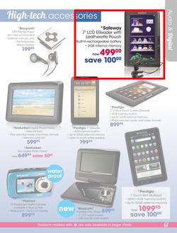 Clicks : Ultimate Gift Guide (11 Nov - 24 Dec 2013), page 61