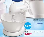 Salton Mixer With Bowl & Stand