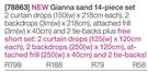Gianna Sand 14-Piece Set