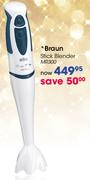 Braun Stick Blender(MR300)-Each