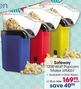 Safeway 1200W Popcorn Maker(SPM001)-Each