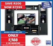 Design Plus Belinda 4-Piece Wall Unit