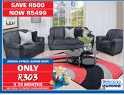 Commagomma Jessica 3-Piece Lounge Suite