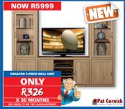 Pat Cornick Saracen 4-Piece Wall Unit