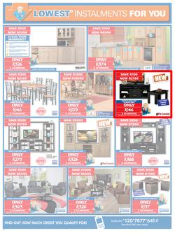 Joshua Doore & Russells : Lowest Instalments For You (20 Jul - 2 Aug 2015), page 6