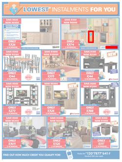 Joshua Doore & Russells : Lowest Instalments For You (20 Jul - 2 Aug 2015), page 6