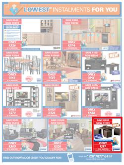 Joshua Doore & Russells : Lowest Instalments For You (20 Jul - 2 Aug 2015), page 6
