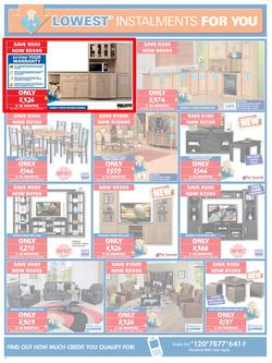 Joshua Doore & Russells : Lowest Instalments For You (20 Jul - 2 Aug 2015), page 6