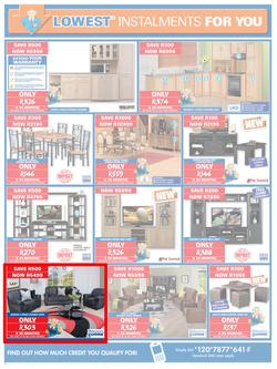 Joshua Doore & Russells : Lowest Instalments For You (20 Jul - 2 Aug 2015), page 6