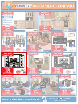 Joshua Doore & Russells : Lowest Instalments For You (20 Jul - 2 Aug 2015), page 6