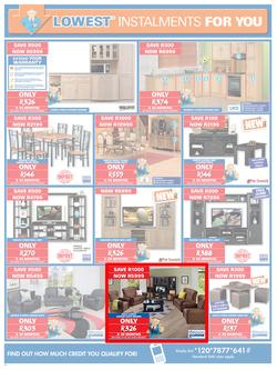 Joshua Doore & Russells : Lowest Instalments For You (20 Jul - 2 Aug 2015), page 6