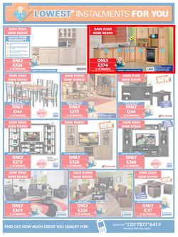 Joshua Doore & Russells : Lowest Instalments For You (20 Jul - 2 Aug 2015), page 6