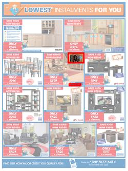 Joshua Doore & Russells : Lowest Instalments For You (20 Jul - 2 Aug 2015), page 6