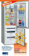 KIC 346 Ltr Metallic Double Door Fridge 