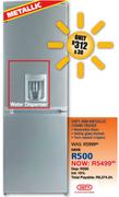 Defy 360 ltr Metallic Combi Fridge