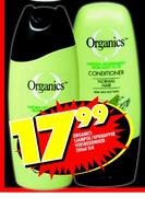 Organics Sjampoe/Opknapper Verskeidenheid-200ml elk