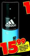 Adidas Aerosol Deodorant for Men Assorted-150ml each