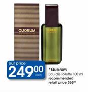 Quorum Eau De Toilette-100ml
