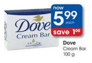 Dove Cream Bar-100g