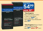 Neutrogena Shave Cream-150ml Or Face Scrub
