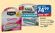 Schick Titanium For Men