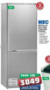 KIC Metallic Bottom Freezer Fridge-367 Ltr (KB6037ME)