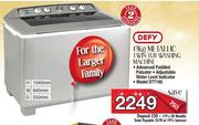 Defy Mettalic Twin Tub Washing Machine-13Kg(DTT165)
