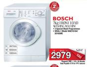 Bosch Front Load Washing Machine-7Kg(WAE16164/20165ME)