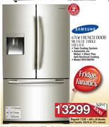 Samsung French Door Freezer Fridge-670L(RF67DEPN1)