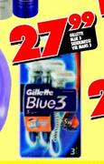 Gillete Blue 3 Sheermesse Vir Mans 3