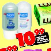 Sanex Roll-On Deodrant For Men/Ladies Assorted-60Ml