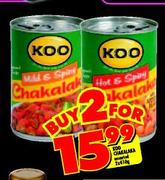 Koo Chakalaka Assorted-2x410g
