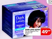 Dark And Lovely No-Lye Regular/Plus Relaxer Kit-Each