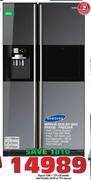 Samsung Mirror Side-By-Side Fridge/Freezer-660Ltr(RS21HKLMR)