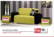 Roxy Couch And 2 Ottomans