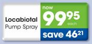 Locabiotal Pump Spray Each