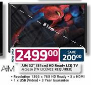 AIM HD Ready LCD TV-32"(81cm)