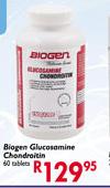 Biogen Glucosamine Chondroitin Tablets-60's