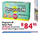 Pregnavit M Value Pack Capsules-30's Plus 30's Plus Pregne Creme-50ml
