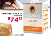 Viralchoice C Cold & Flu Capsules-60's
