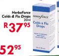 Herbal Force Colds & Flu Drops-20ml