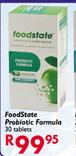 Foodstate Probiotic Formula Tablets-30's