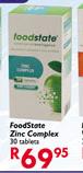 Foodstate Zinc Complex Tablets-30's