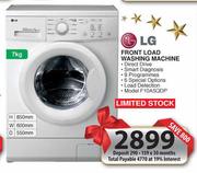 LG Front Load Washing Machine-7kg(F10A5QDP)