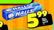 Halls Sweets Assorted-1's