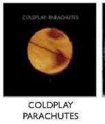 Coldplay Parachutes-3's