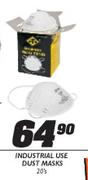 Industrial Use Dust Masks-20's