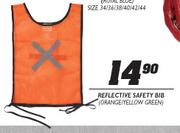 Reflective Safety Bib(Orange/Yellow Green)
